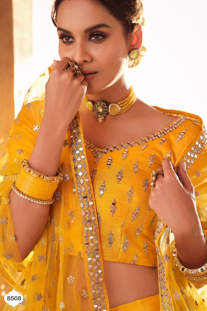 Marriage & Haldi Wear Indian Lehenga Choli - Fashion Nation