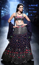 Kriti Sanon KH18718 Bollywood Inspired Blue Silk Lehenga Choli - Fashion Nation
