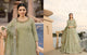 Abaya Style NIT3806 Pastel Green Georgette Silk Net Indo Western Long Anarkali - Fashion Nation