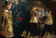 Designer SY74 Partywear Black Beige Net Georgette Silk Anarkali Gown - Fashion Nation