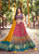 Engagement Party Gajji Silk Ghagra Choli