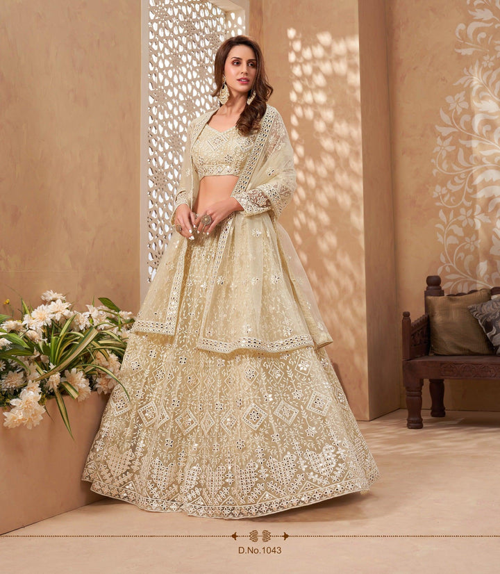 Afternoon Party Wear Designer Lehenga Choli - Fashion Nation
