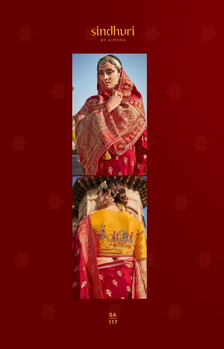 Sangeet Special Designer Silk Saree - Fashion Nation