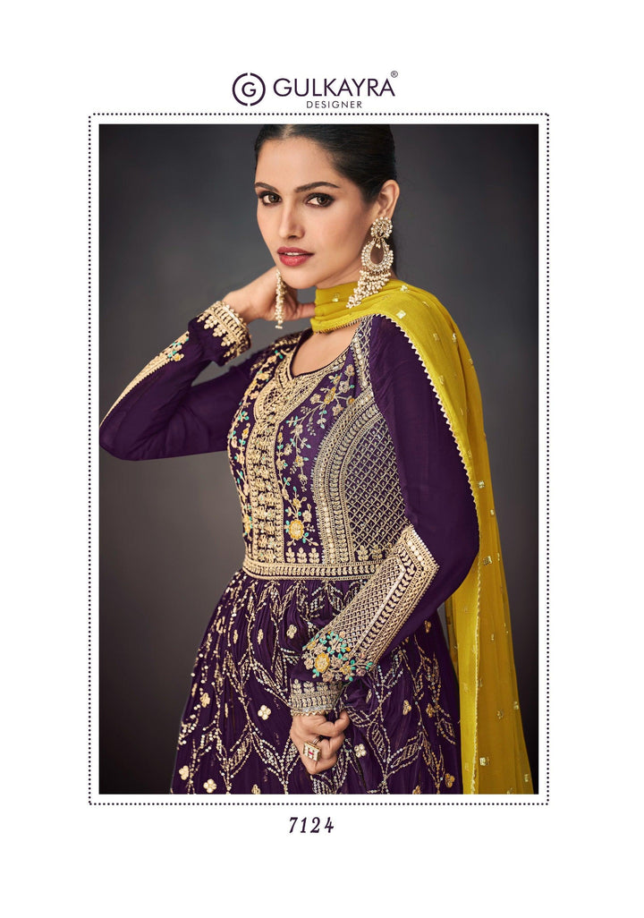 Evening Fusion Wear Designer Skirt Kurti - Fashion Nation