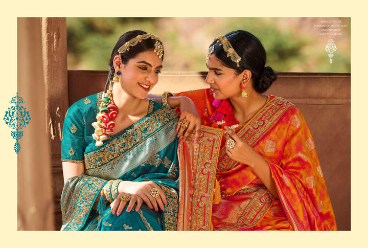 Haldi Function Wear Designer Saree - Fashion Nation