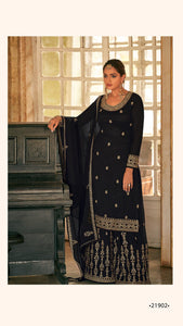 Evening Party Wear Sharara Suit